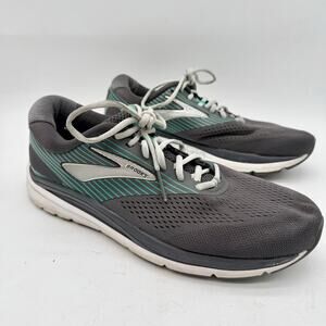 Brooks Women's Addiction 14 Grey Teal Running Shoes Size 11